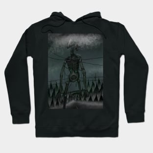 Siren Head Cryptid Art Hoodie